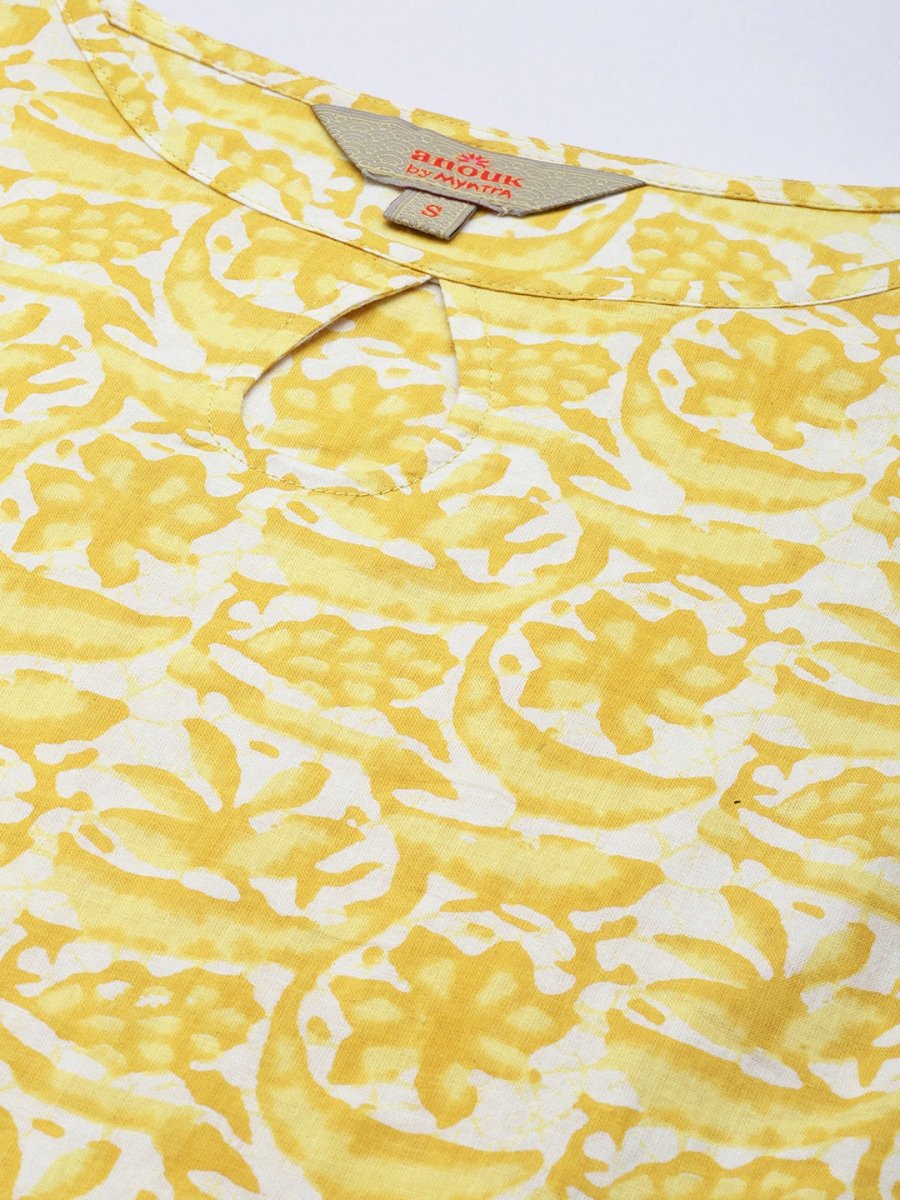 Anouk Printed Regular Kurta with Trousers & Dupatta - Distacart