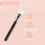 Thumbnail for Miss Claire M23 - Angled Contour Brush - Chrome