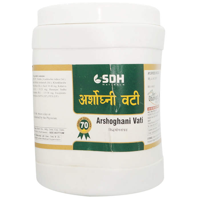 SDH Naturals Arshoghani Vati