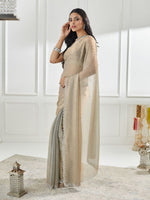 Thumbnail for kasee Embellished Beads and Stones Pure Silk Saree - Distacart