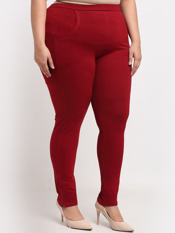 TAG 7 Women Plus Size Ankle Length Cotton Leggings - Distacart