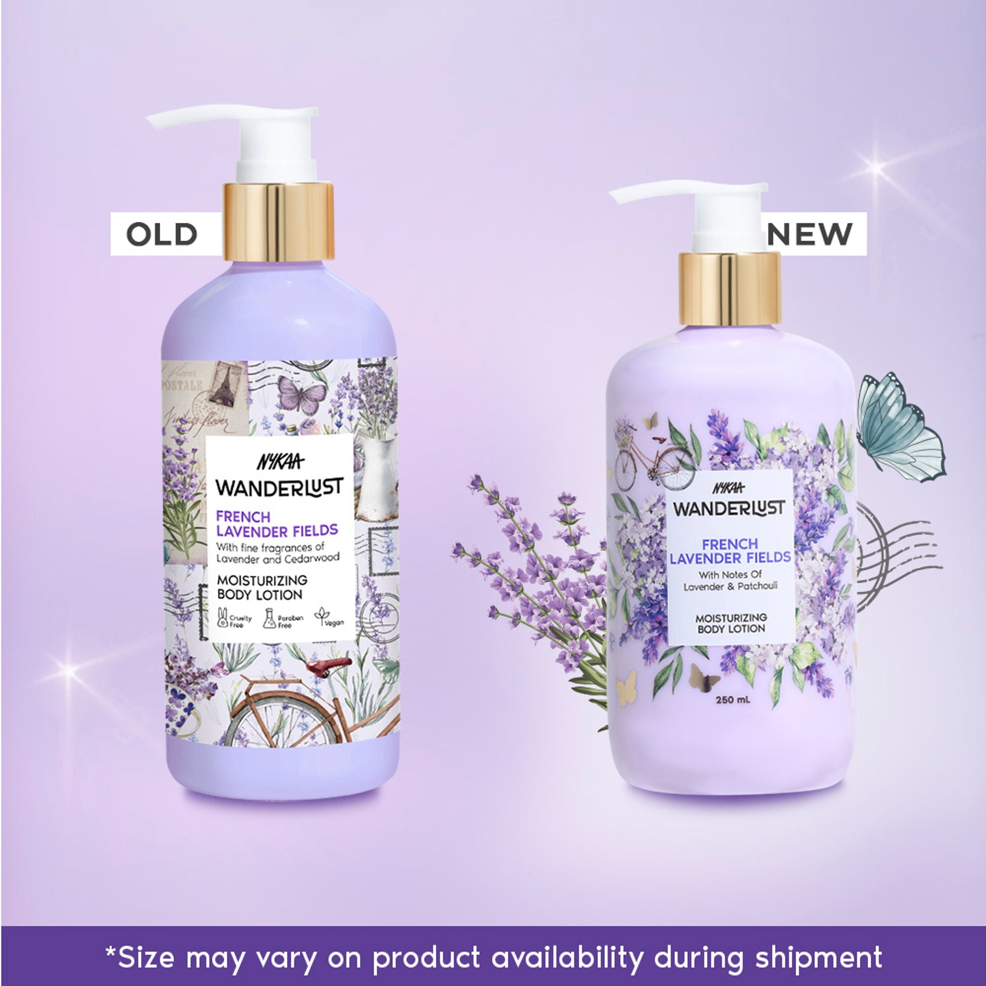 Wanderlust Moisturizing Body Lotion - French Lavender - Distacart