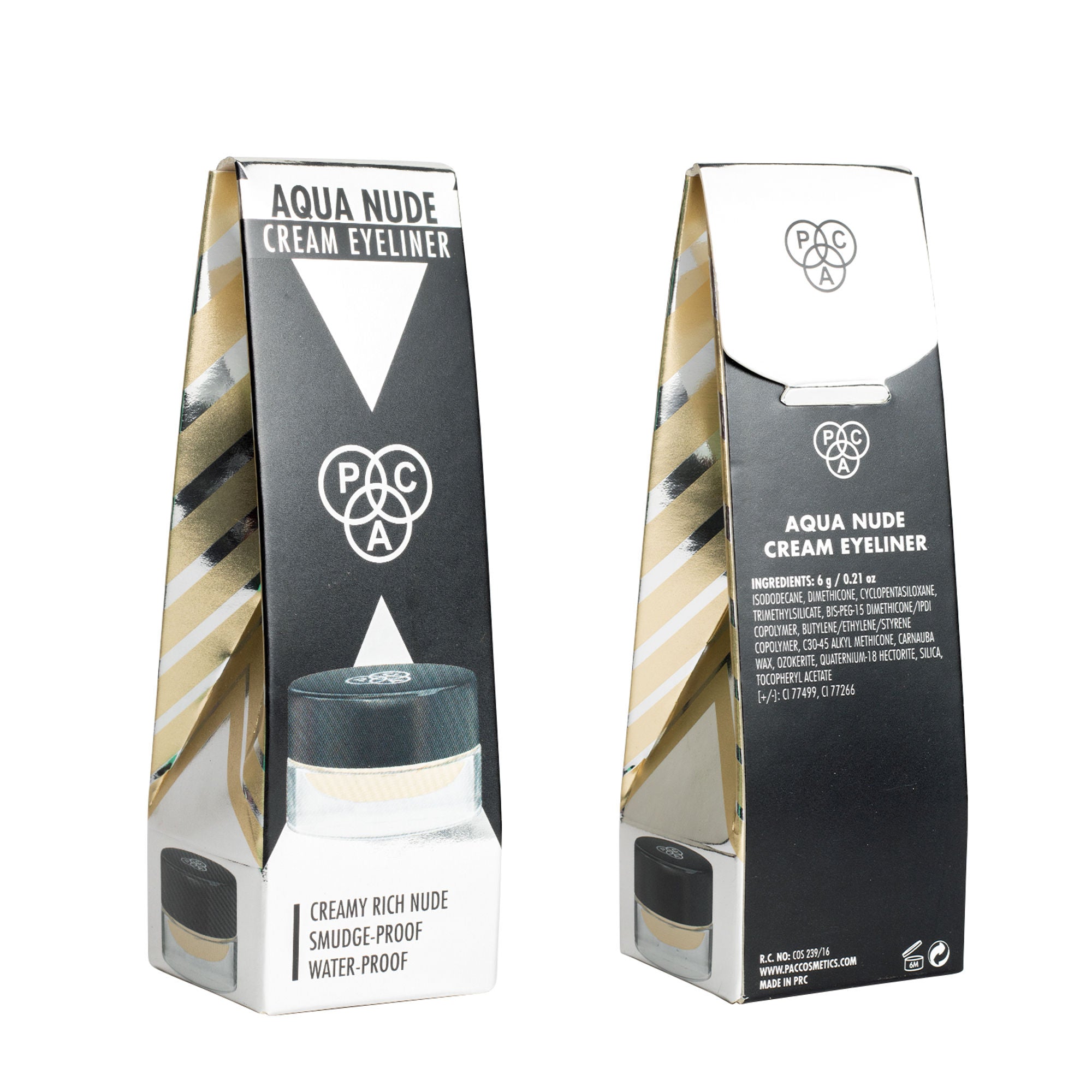 PAC Studio Cream Eyeliner - Aqua Nude - Distacart