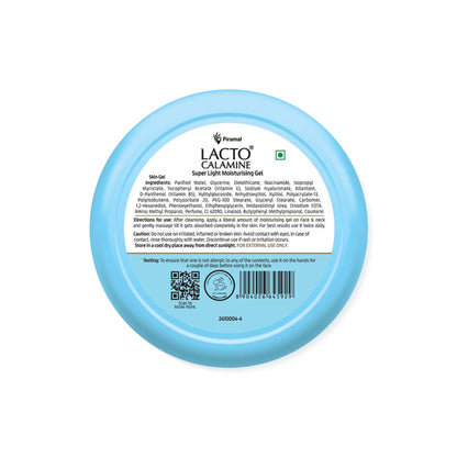 Lacto Calamine Super Light Face Moisturizer Gel For Oily Skin & Hydrated Glow
