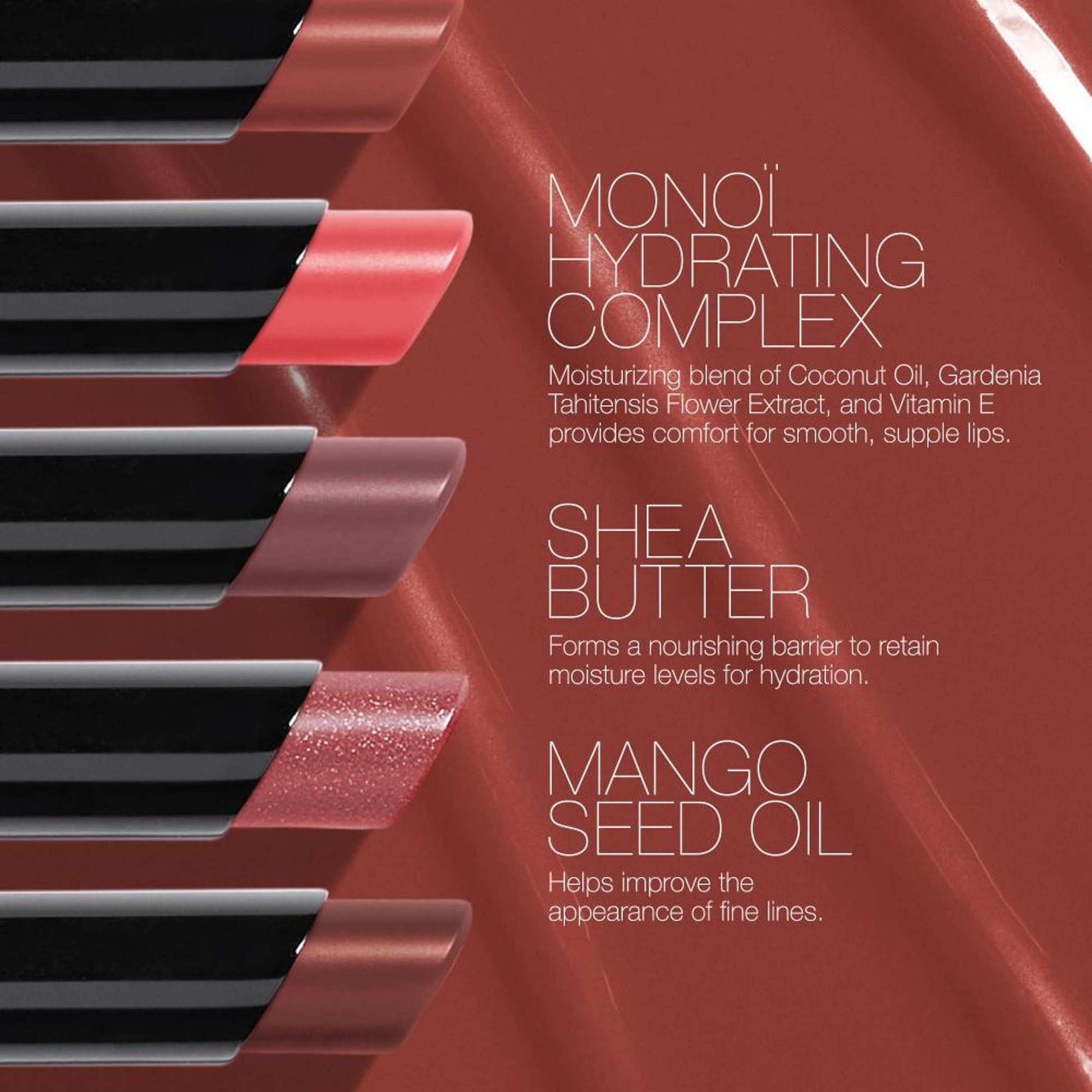 nars afterglow sensual shine lipstick hot rush