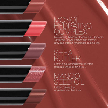 nars afterglow sensual shine lipstick hot rush