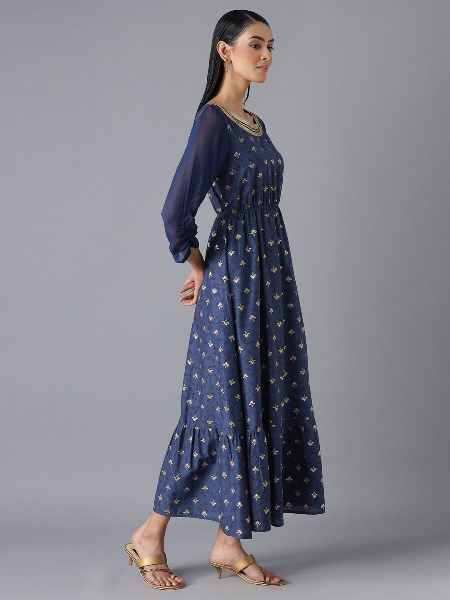 AURELIA Festive Ethnic Motifs Ethnic Maxi Dress