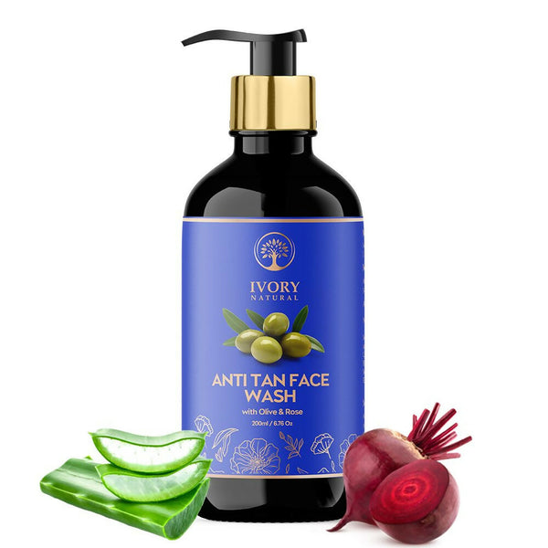 Ivory Natural Tan Face Wash For Crystal Clear And Radiant Skin - Distacart