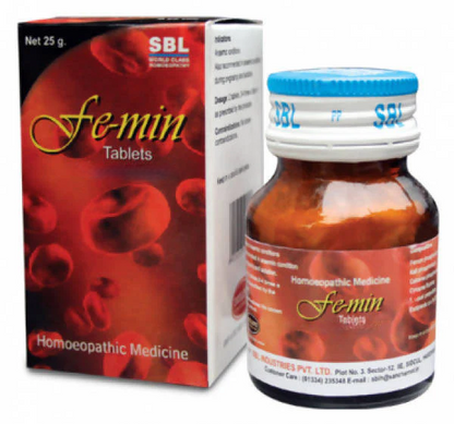 SBL Homeopathy Fe-min Tablets - Distacart