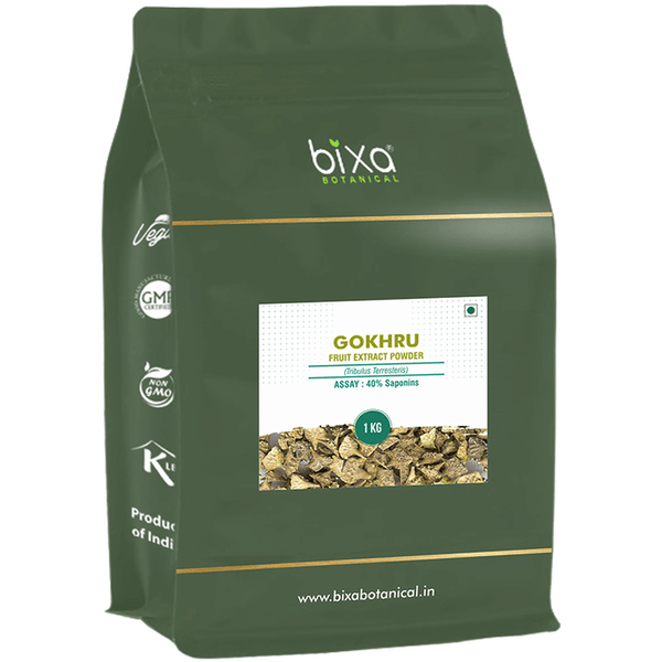 Bixa Botanical Gokhru Fruit Extract Powder 40% Saponins