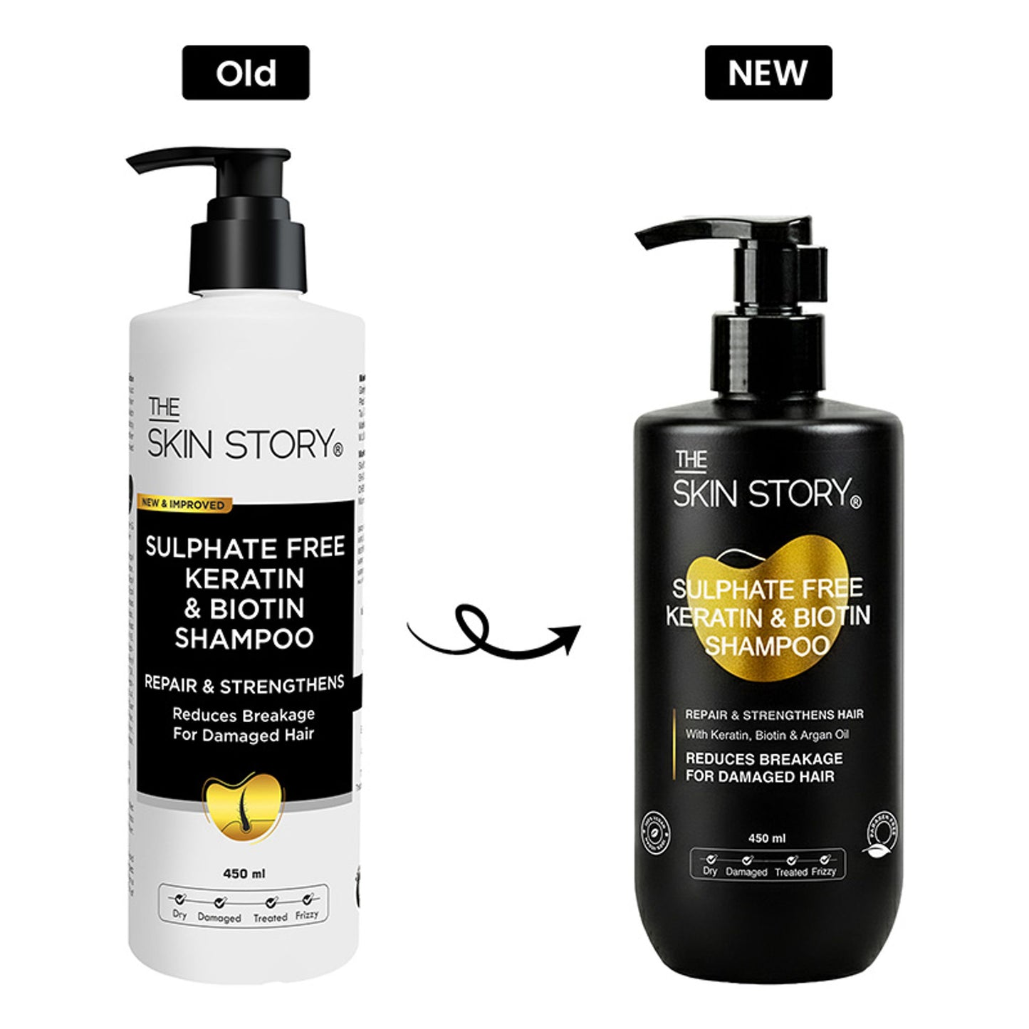 The Skin Story Sulphate Free Keratin Smooth Shampoo - Distacart