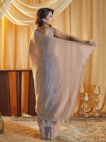 Thumbnail for kasee Beads and Stones Pure Silk Saree - Distacart
