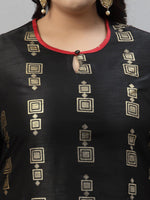 Thumbnail for Sztori Plus Size Floral Printed Regular Kurta with Trousers & With Dupatta - Distacart