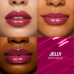 Thumbnail for Makeup Revolution Pout Bomb Plumping Gloss - Jelly Berry Mauve - Distacart