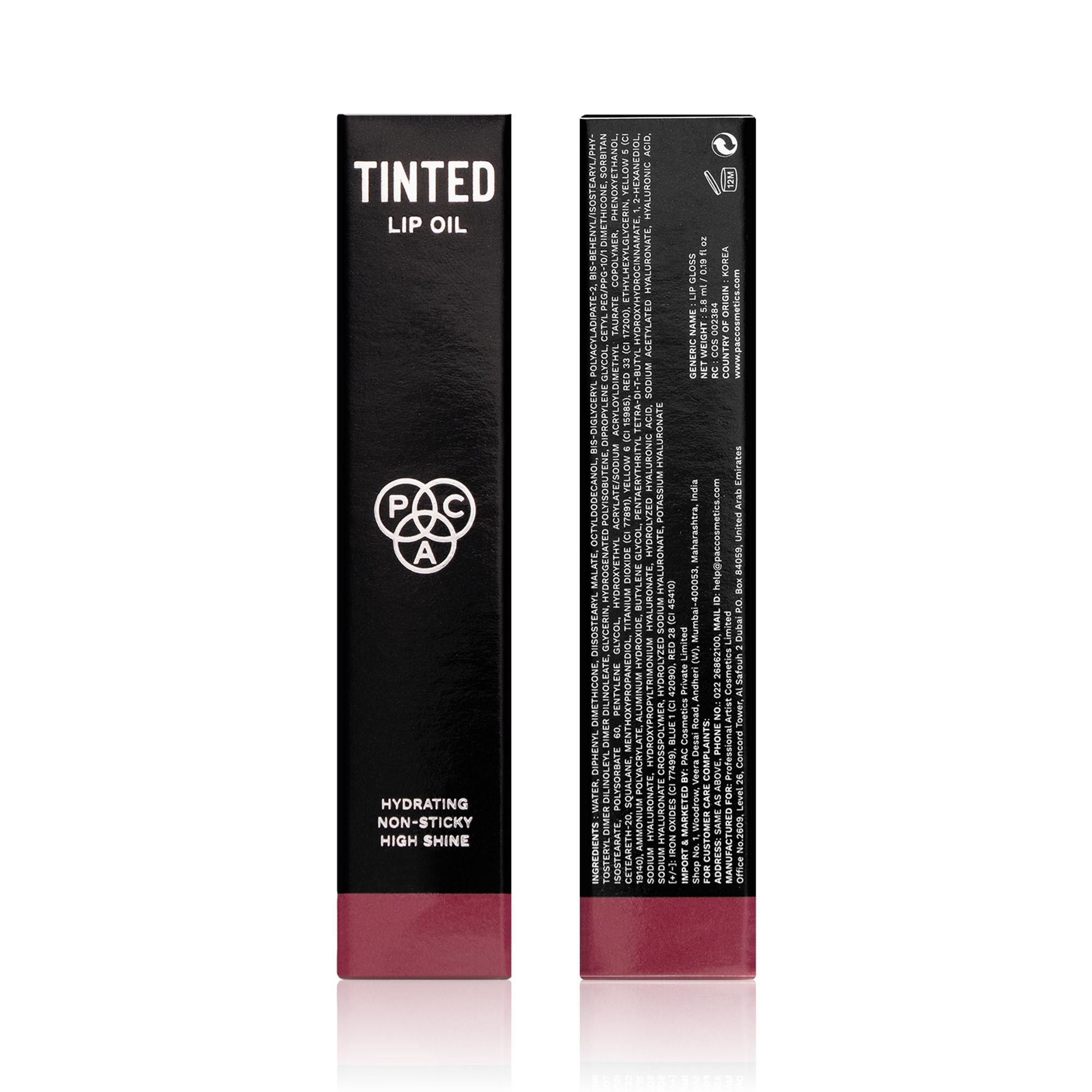 PAC Studio Tinted Lip Oil - Dream Girl - Distacart