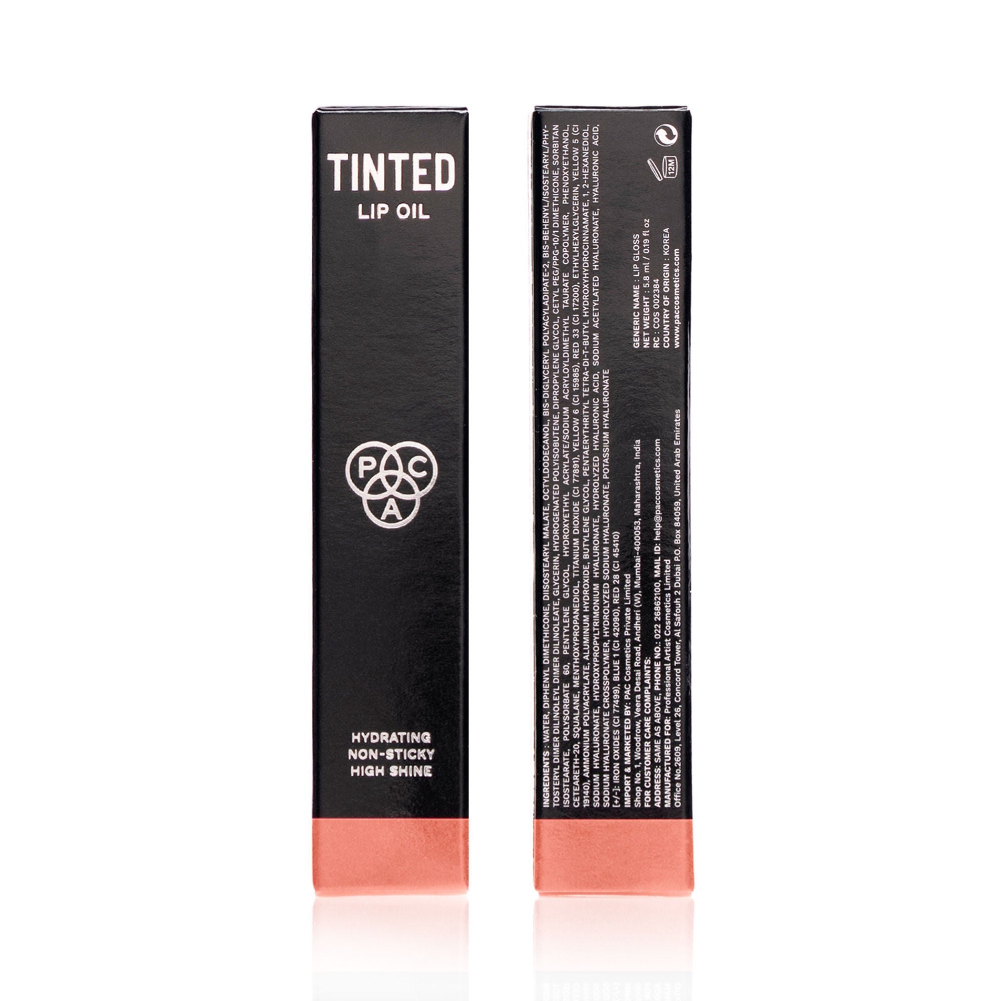 PAC Studio Tinted Lip Oil - Top Model - Distacart