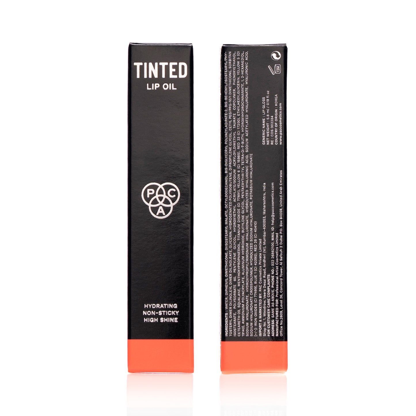 PAC Studio Tinted Lip Oil - Trendsetter - Distacart