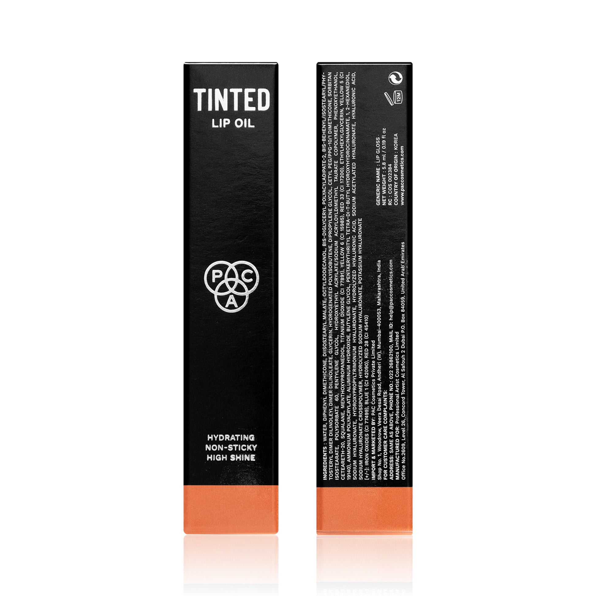 PAC Studio Tinted Lip Oil - Fashionista - Distacart