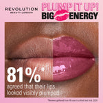 Thumbnail for Makeup Revolution Pout Bomb Shimmer Lip Gloss - Berry Lusture - Distacart