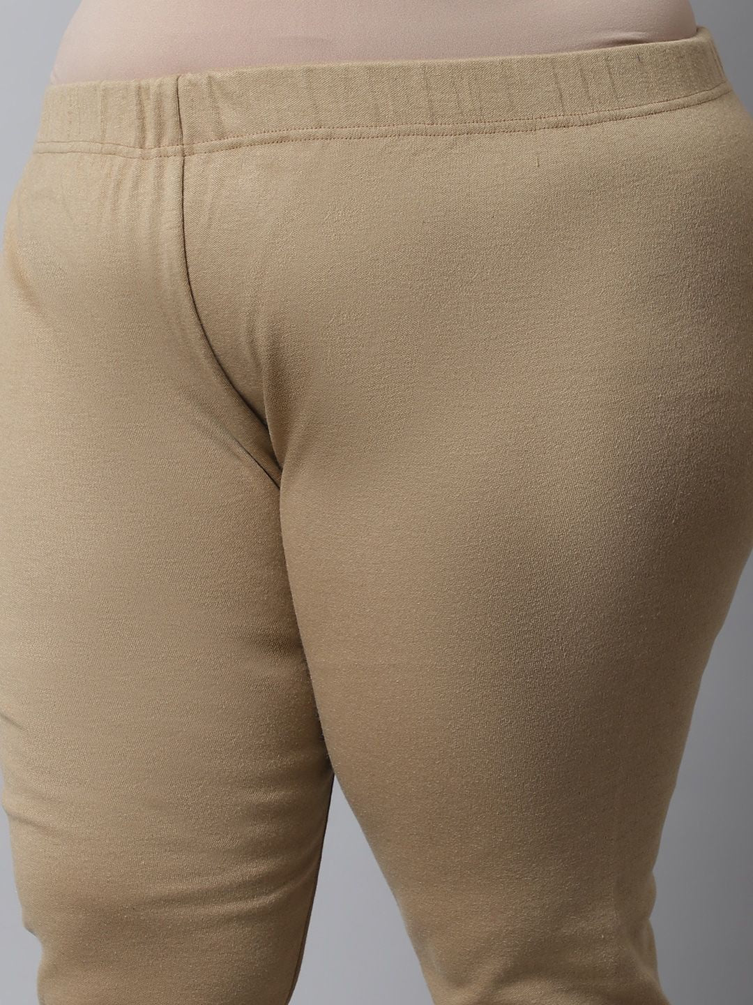 TAG 7 Plus Size Women Pack of 2 Solid Ankle-Length Leggings - Distacart