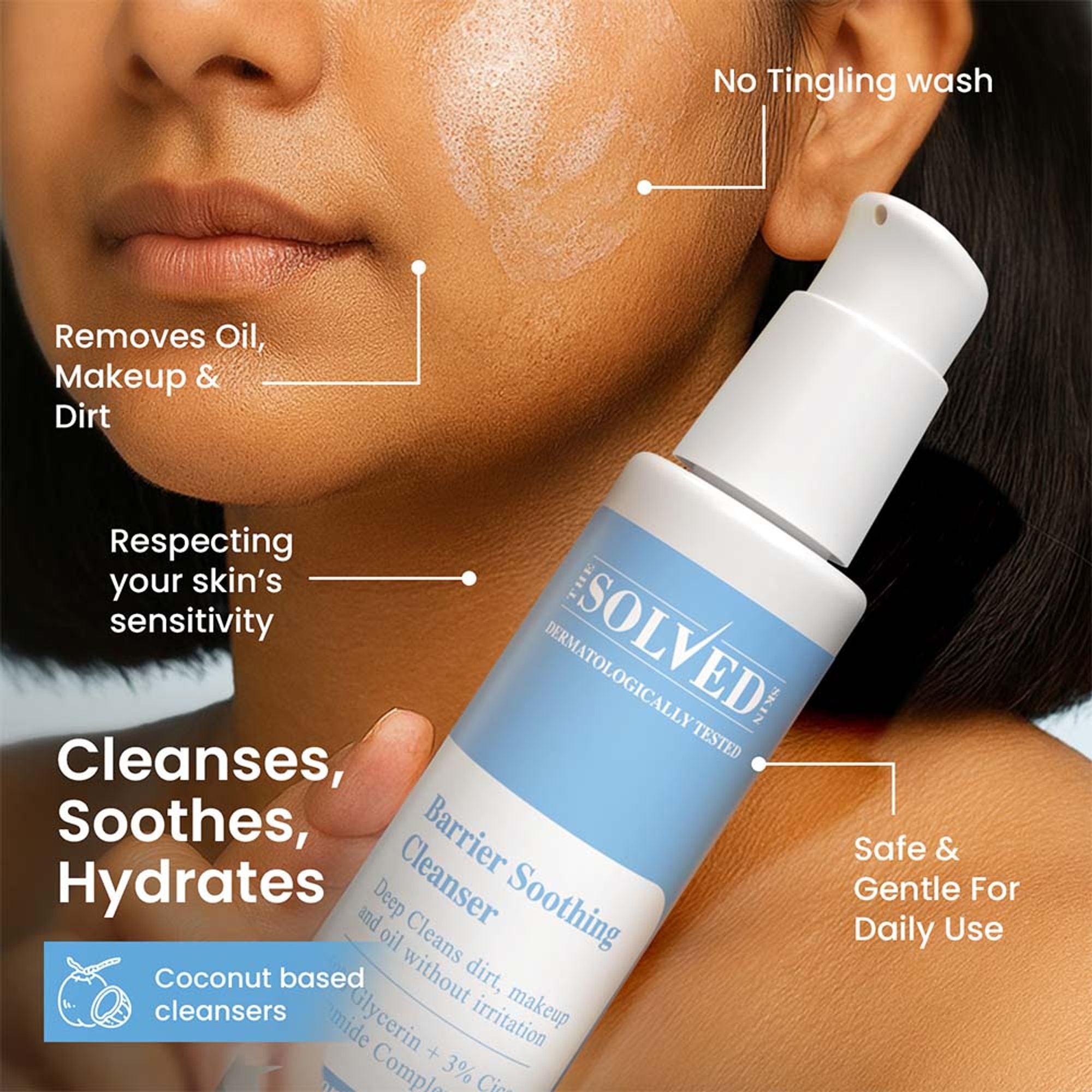 The Solved Skin Barrier Soothing Cleanser - Dista