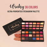 Thumbnail for Swiss Beauty Winky 36 Colors Eyeshadow Palette - 1 - Distacart