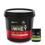 Thumbnail for Optimum Nutrition Gold Standard 100% Whey Protein Powder (Vanilla Ice Cream) 4kg & Micronized Creatine Powder (Unflavoured) 100gm