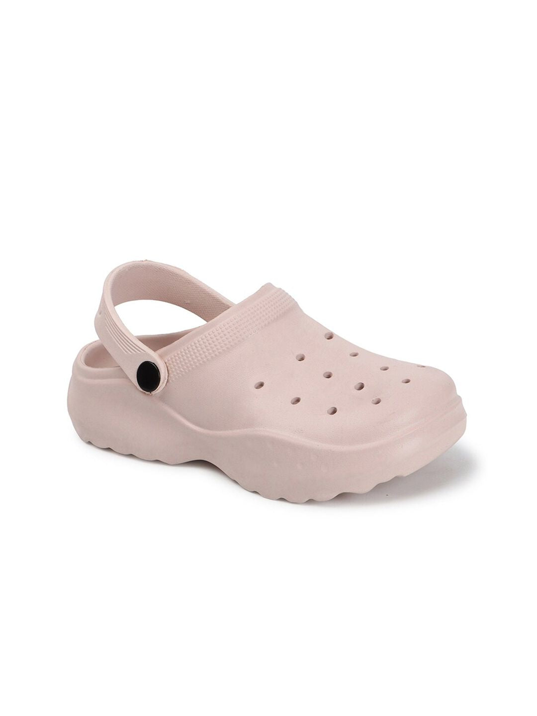Roadster The Lifestyle Co. Women Beige Self Design Lightweight Clogs