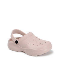 Thumbnail for Roadster The Lifestyle Co. Women Beige Self Design Lightweight Clogs
