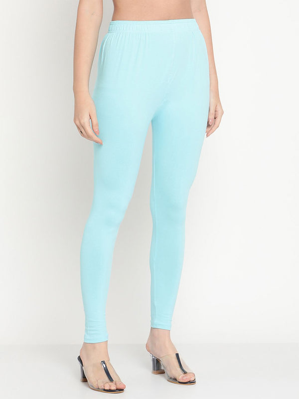 TAG 7 Women Solid Ankle-Length Leggings - Distacart