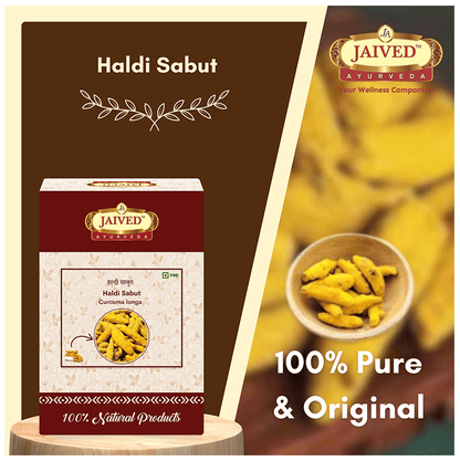 Jaived Ayurveda Haldi Sabut