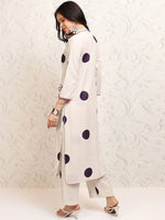 Thumbnail for Vishudh Women Ethnic Motifs Printed Regular Kurta with Palazzos
