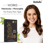 Thumbnail for Indalo Ammonia-Free Vibrant Light Brown Hair Color With Natural Ingredients - Light Brown - Dista