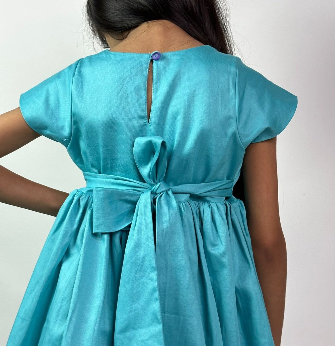 ArthLife Blue Unicorn Party Wear Dress - Distacart