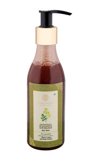 Ashpveda Essentials of Japapatti and Brahmi Hair Wash - Distacart