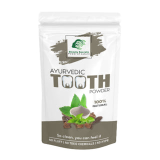 Beauty Secrets Ayurvedic Tooth Powder - Distacart