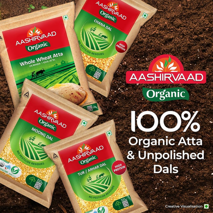 Aashirvaad Organic Urad Dal (Whole) - Distacart