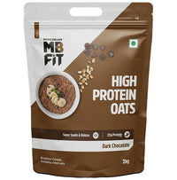 Thumbnail for MuscleBlaze MB Fit 22g High Protein Oats - Dark Chocolate - Distacart