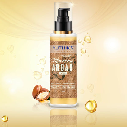 Yuthika Argan Oil Hair Serum - Moroccan Argan Oil - Distacart