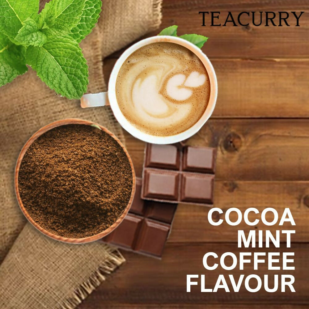 Teacurry Mint Cocoa Coffee - Arabica Freeze Dried Coffee for Instant Hot & Cold Coffee - Distacart