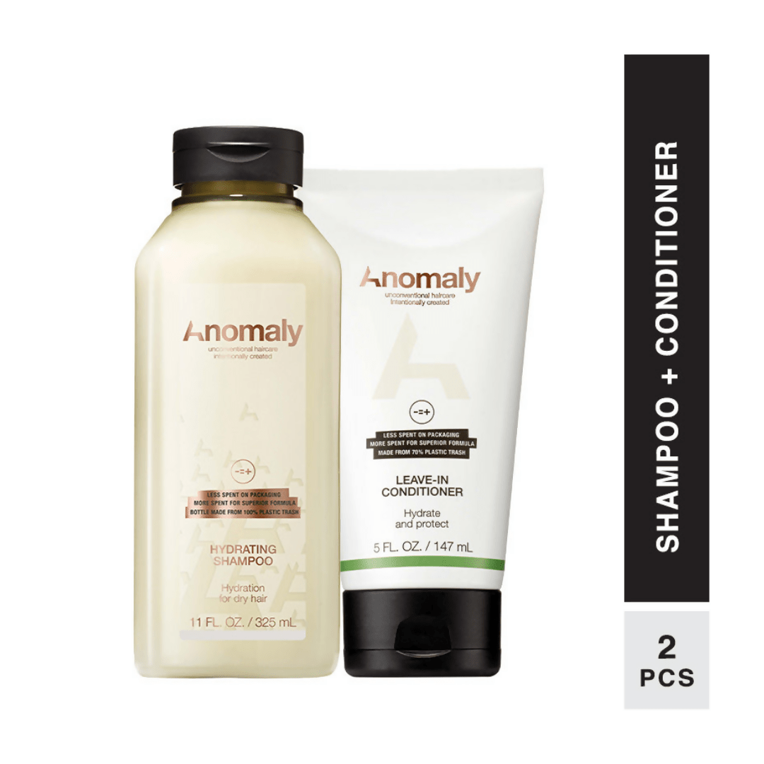 Anomaly by Priyanka Chopra Hydrating Shampoo & Leave-in Conditioner Combo - Distacart