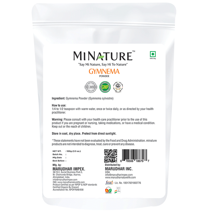Minature Gymnema Powder