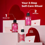 Thumbnail for The Love Co. Japanese Cherry Blossom Bath And Body Care Gift Set Box Kit - Distacart