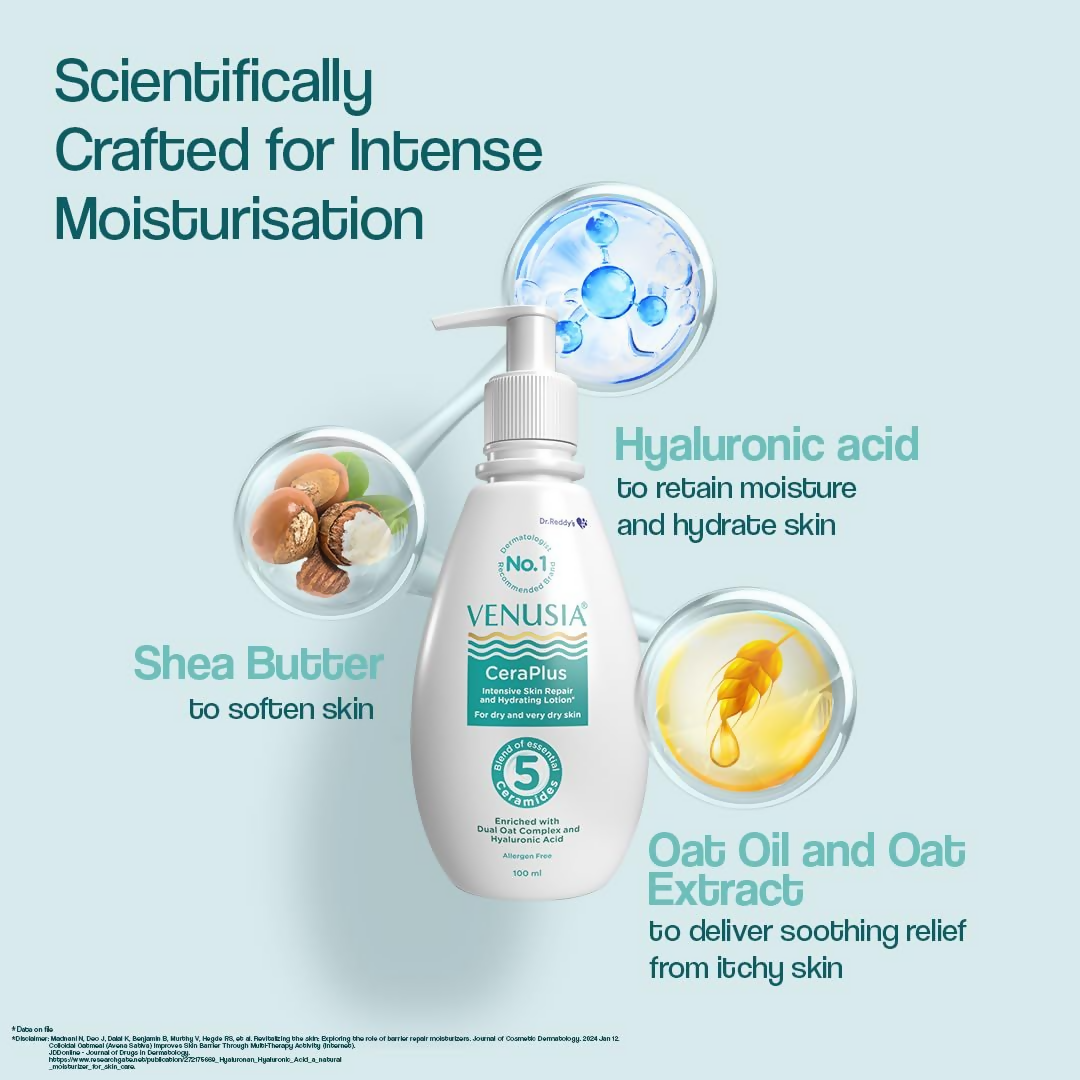 Venusia Ceraplus Lotion For Dry & Ver Dry Skin - Distacart