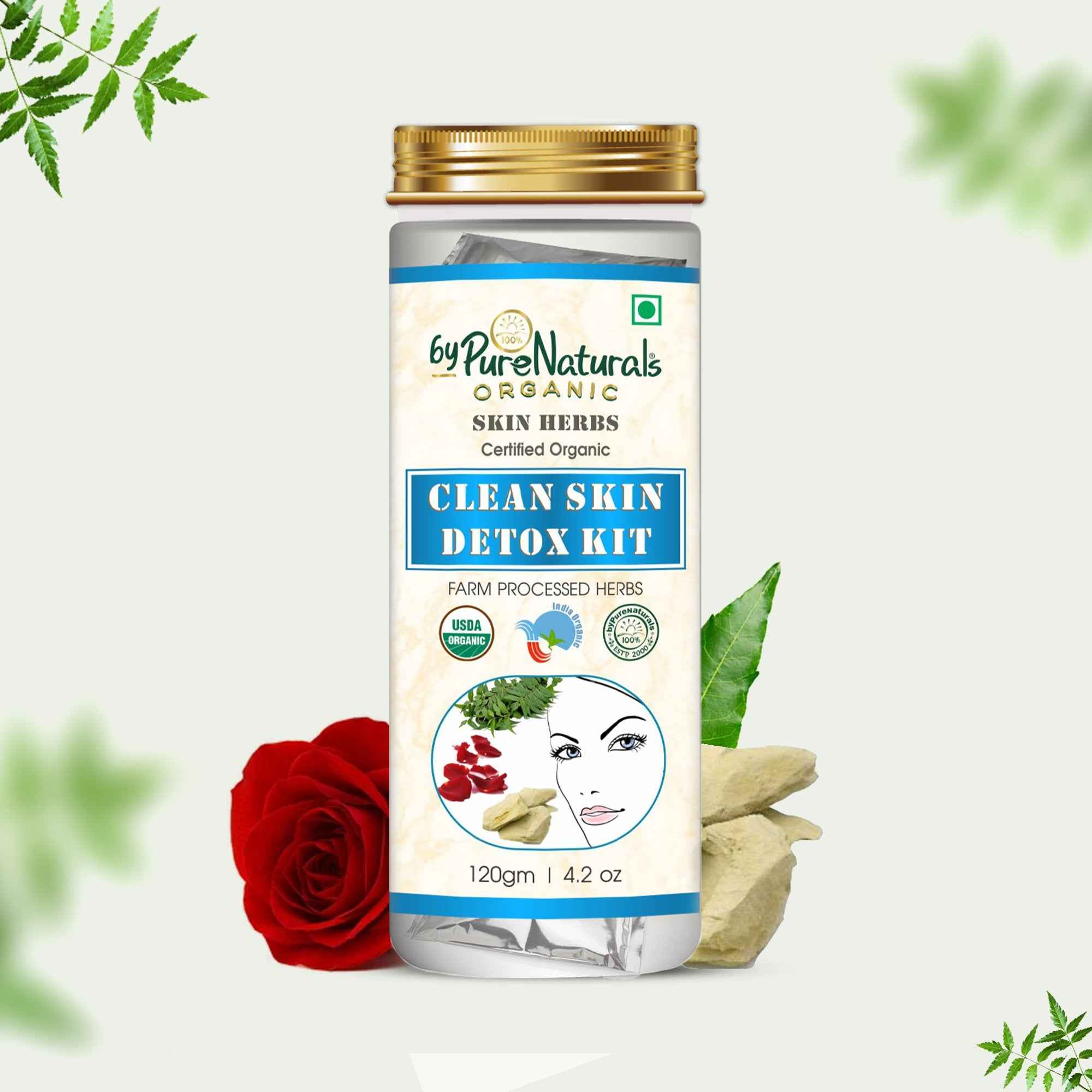 byPureNaturals Organic Skin Detox Kit - Dista