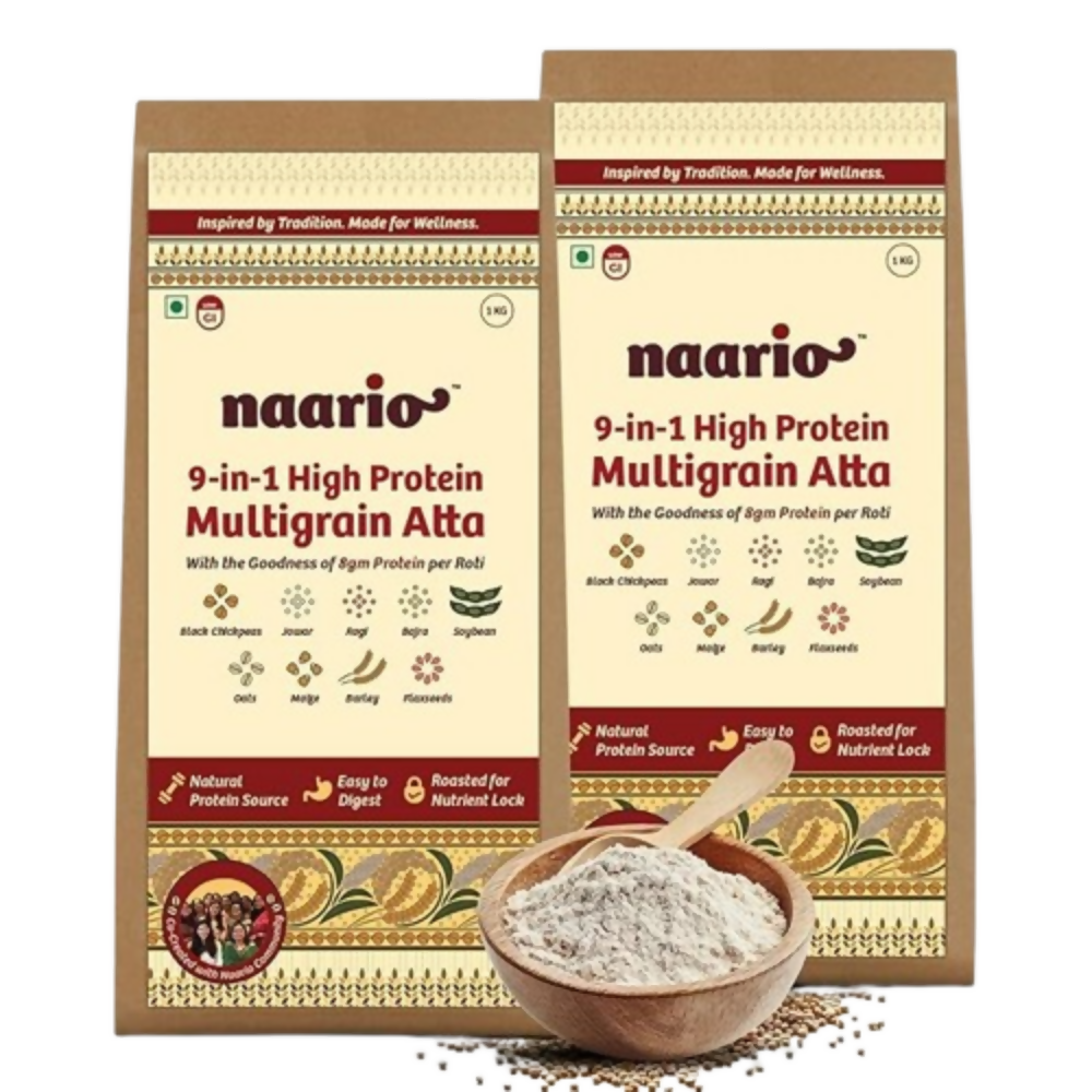 Naario 9-in1 Multigrain Atta (No Wheat) - Dista
