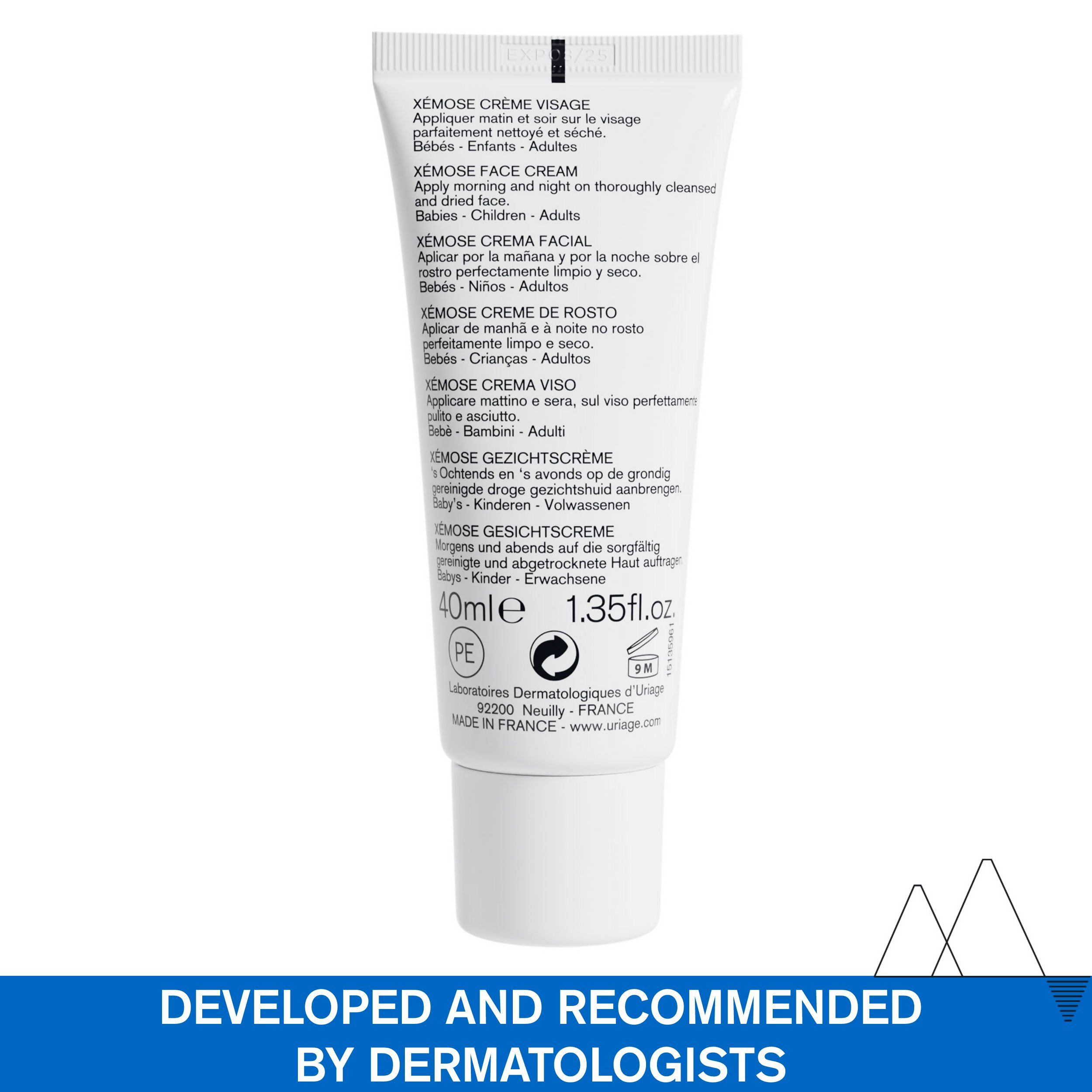 Uriage Xemose Face Cream - Distacart