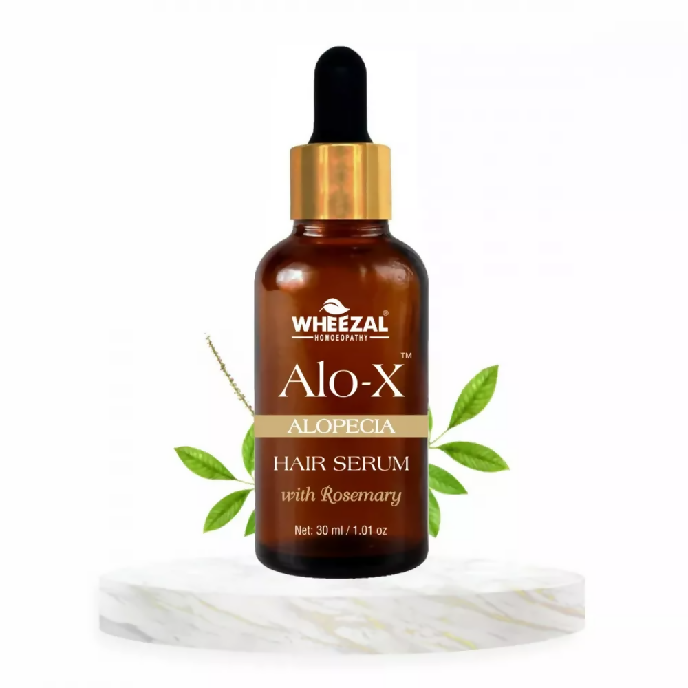 Wheezal Alo-X Alopecia Hair Serum - Distacart