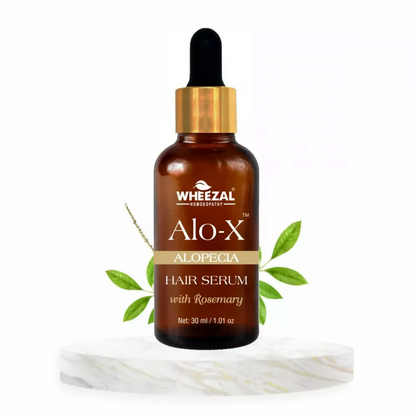 Wheezal Alo-X Alopecia Hair Serum - Distacart