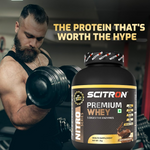 Thumbnail for Scitron Nitro Series Premium Whey Rich Chocolate